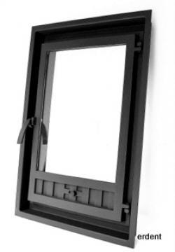 Porte de foyer MINIMAL-II/4060-AHK noir pour la description en d�tail, cliquez ici!